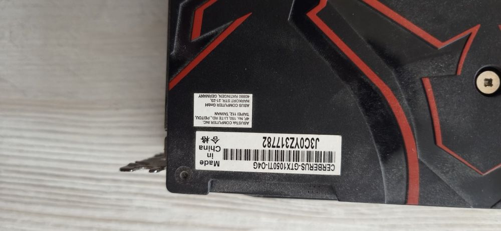 Asus Nvidia GTX 1050ti