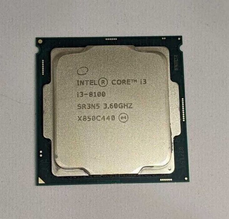 Intel Core I3 8100