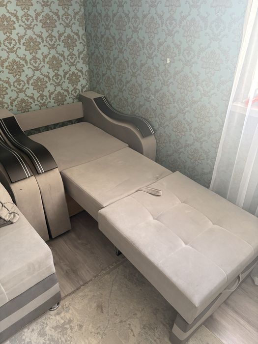 Продам Диван + Кресло Б/У