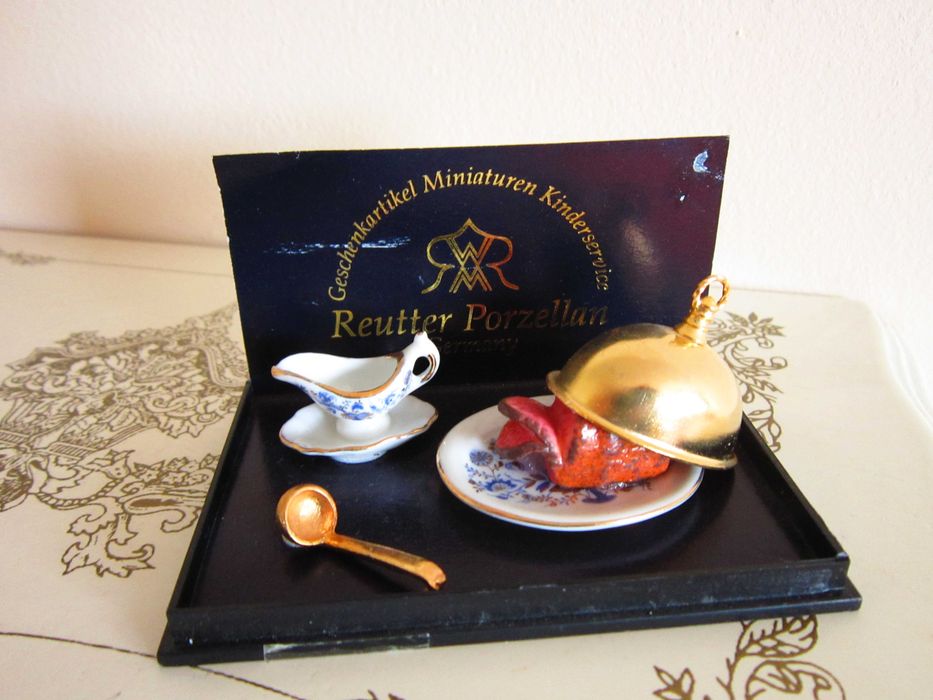 cadou deosebit rar Reutter Germany miniaturi  Dollhouse 1:12