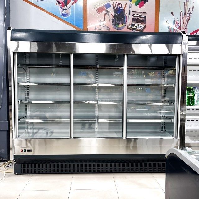 Витрина холодильник горка
