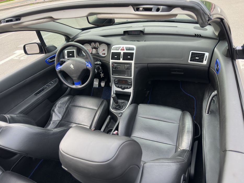Peugeot 307 CC (Coupé-Cabriolet) – 2.0i 136 CP – Piele – 2 Seturi Roți(OEM + OZ Racing)