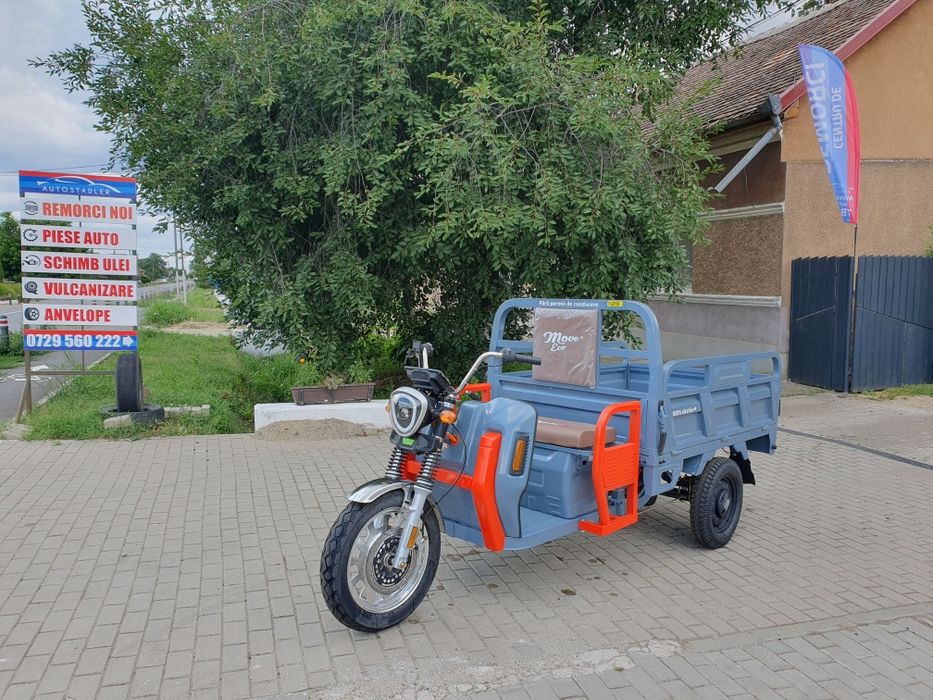 Triciclu electric Cargo 500 NC9 25km/h Move Eco Zimandu Nou • OLX.ro