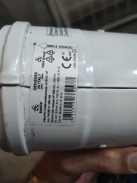 Țeavă evacuare cot centrala termica