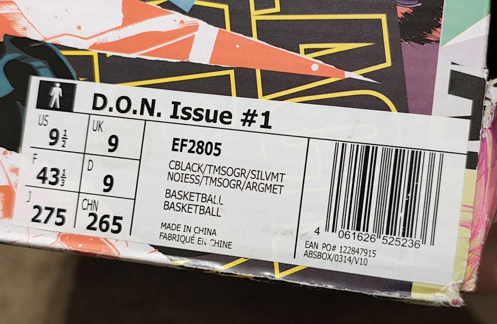 adidas D.O.N. Issue #1 Stealth Spider Man
Stealth Spider Man