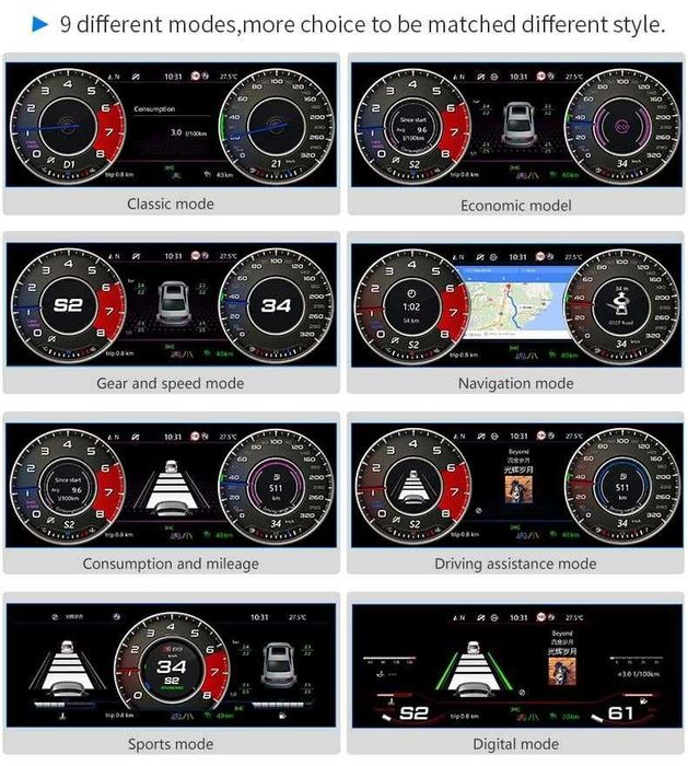 Ceasuri electronice Digitale Volkswagen Passat B8