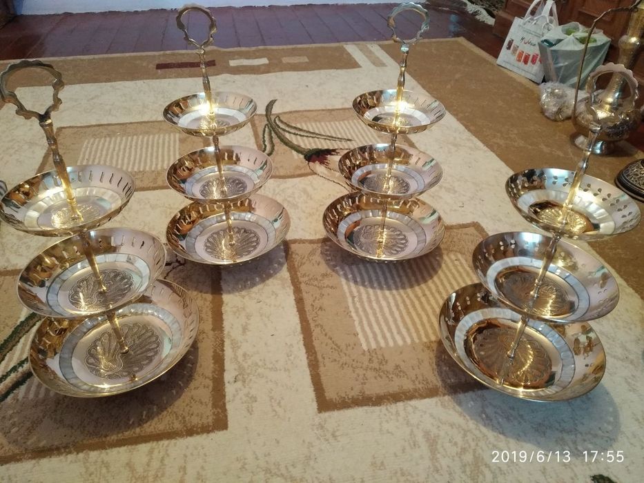 Шоколадницы и чак чук латунь посуда из индия в наличии