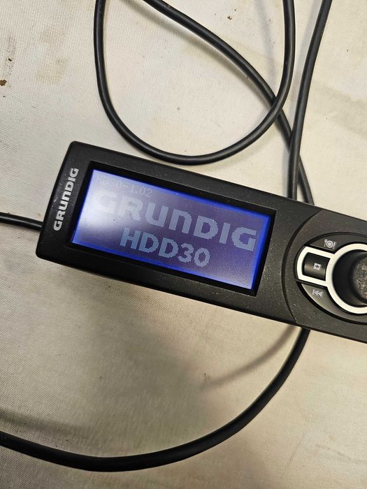 Jukebox Car Audio MP3 Grundig HDD30 (G HP 0600) - Player Auto Hard Disk, Cartuș Detașabil, Telecomandă cu Afișaj LCD
