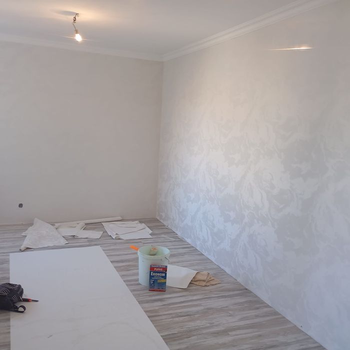 Поклейка обоев профессионально.