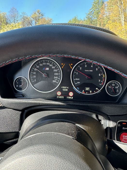 F30 километраж - бял с хедъп