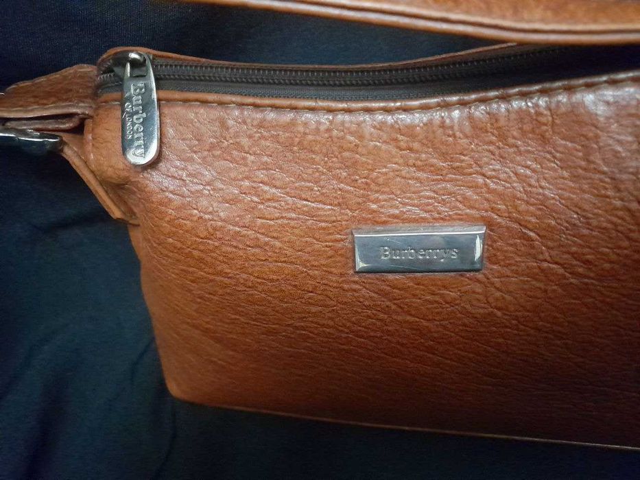 BURBERRY Английский кожаный клатч / сумка / барсетка