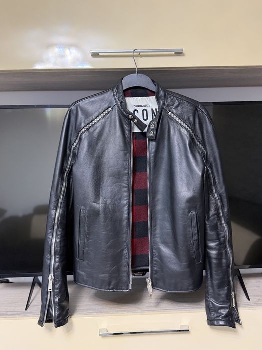 Geaca Piele Dsquared2