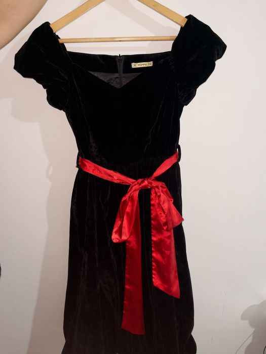 Велюр платье бальная