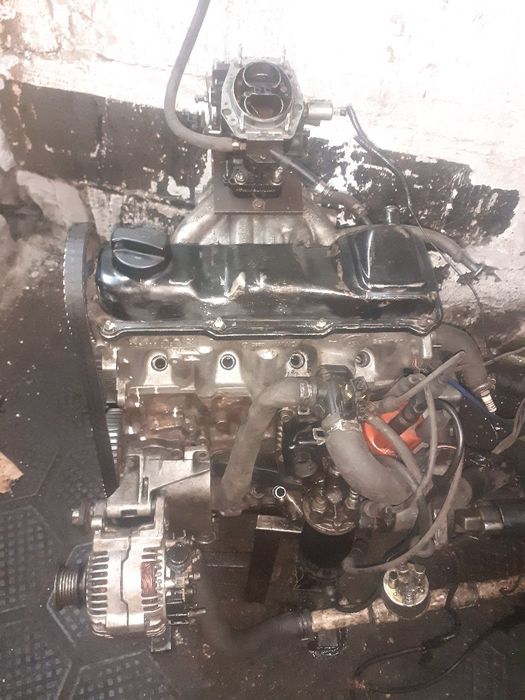 Мотор на ауди без навеса