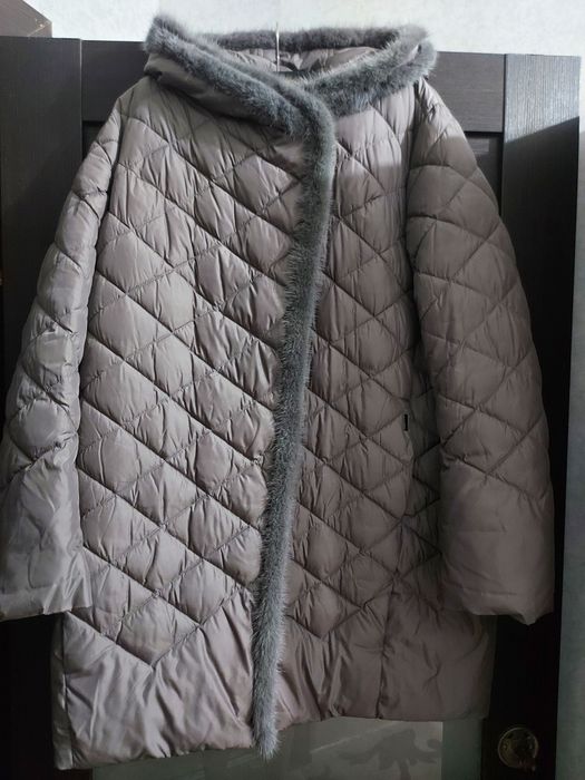 Зимний шикарный пуховик