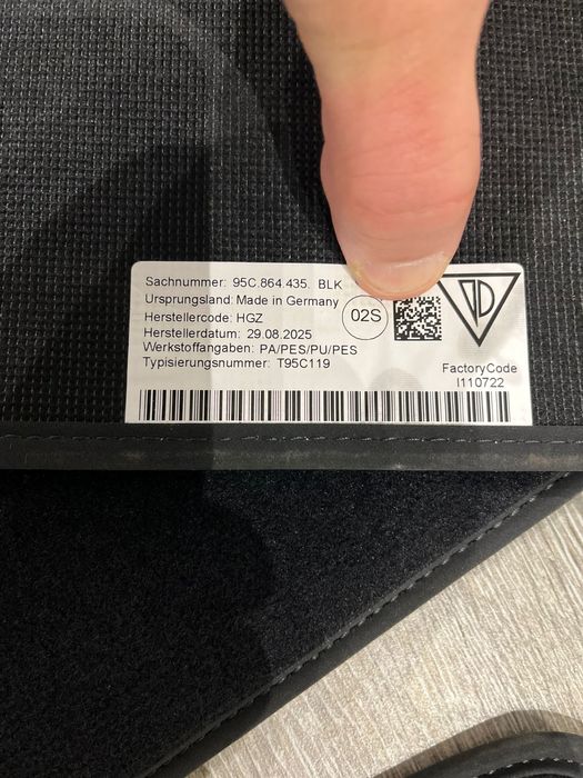 Presuri textil Porsche Macan