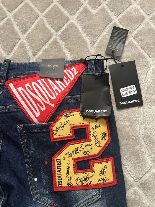 Blugi dsquared noi. Marime 50 XXL