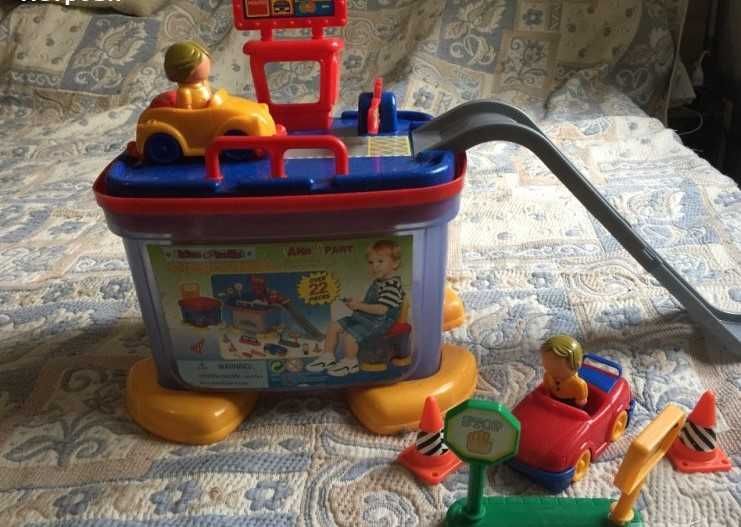 Тренировъчен център Пес Патрул с фигурки/fisher price /Столче-писта/
