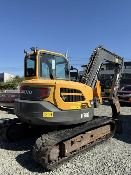 Excavator pe senile Volvo ECR88D an 2019 ore 3800 cupla rapida AC