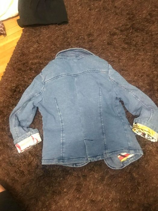 geaca devergo jeans blugi femei