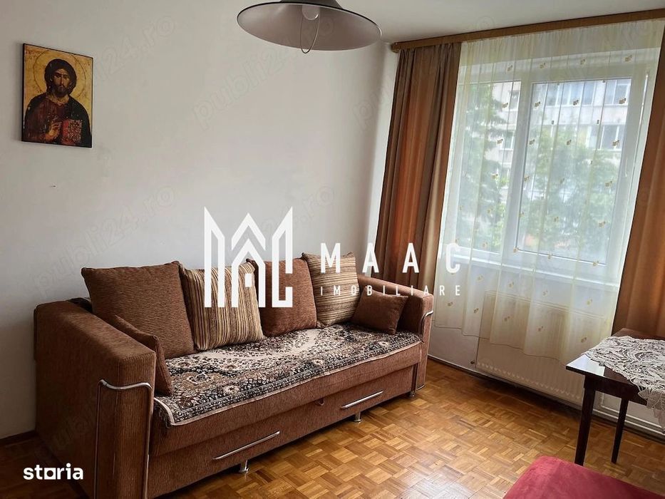 Apartament 2 camere | Cedonia, Sibiu | 50 mp, de închiriat
