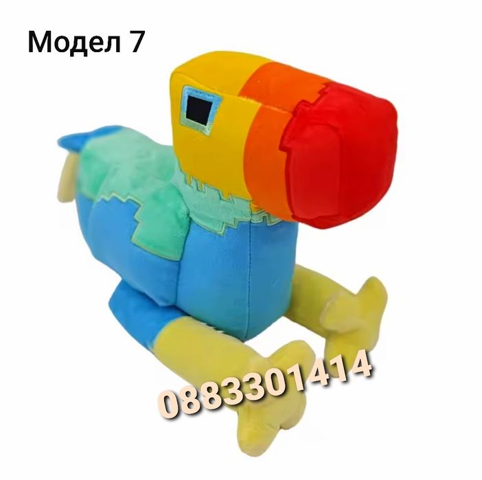 Майнкрафт плюшени играчки Minecraft