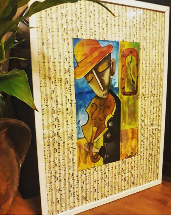 Картини масло ,смесена техника