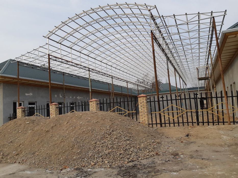 Konteyner profili yoki bozor ugolnigidan metal konstruksiya quramiz