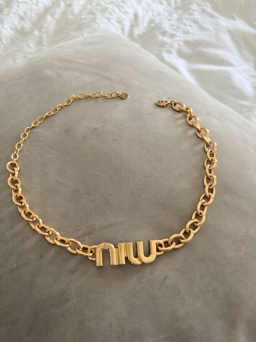 Miu miu neckless