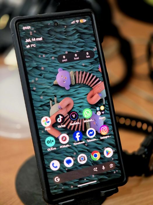 Google Pixel 6A gri (157 cicluri)
