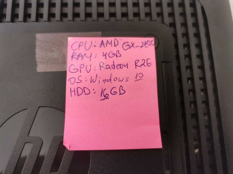 Комплютър - HP AMD GX21JC