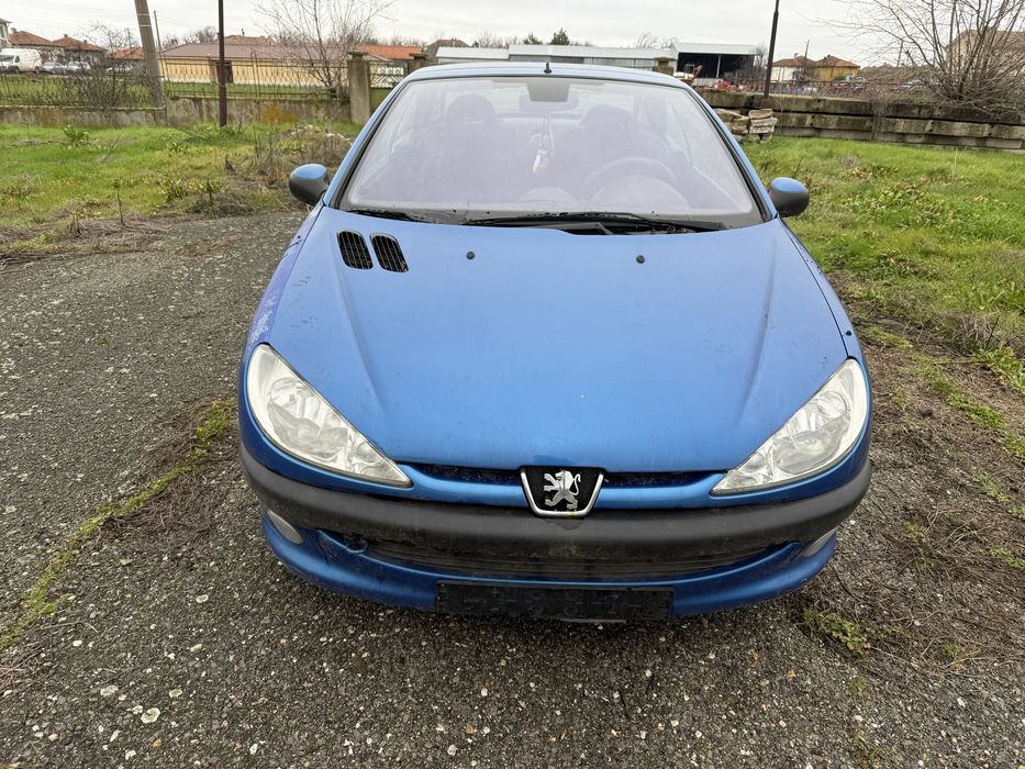 Peugeot 206 CC, 1,6i бензин 109кс на части, Пежо 206 Кабрио на части