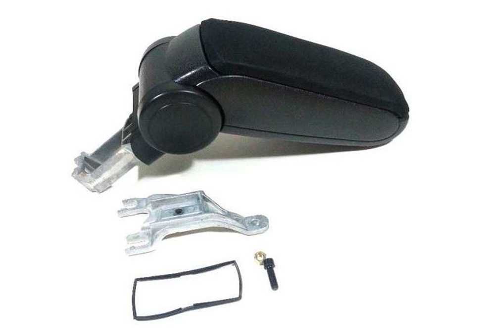 Подлакътник, Audi A4, B6, B7, 2000-2008 г., текстилен, черен