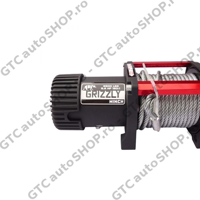 troliu grizzly winch 8500 cablu otel