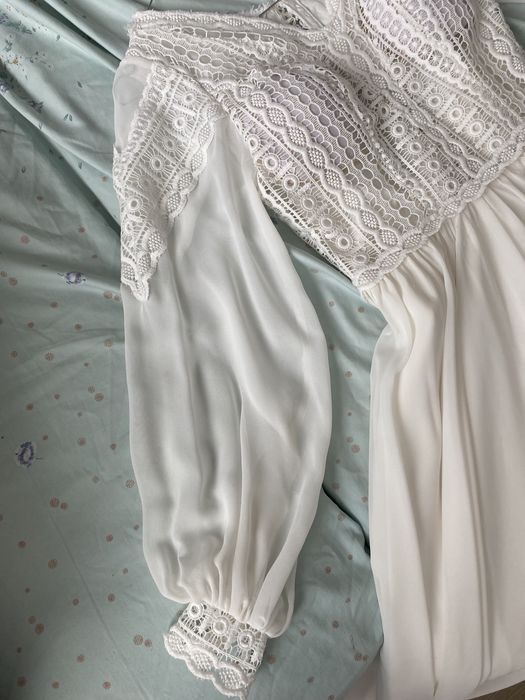 Rochie de mireasa cu trena marimea S