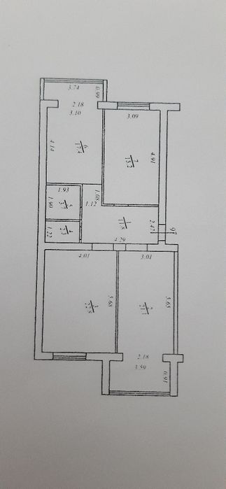 3 бөлмелі пәтер сатылады!