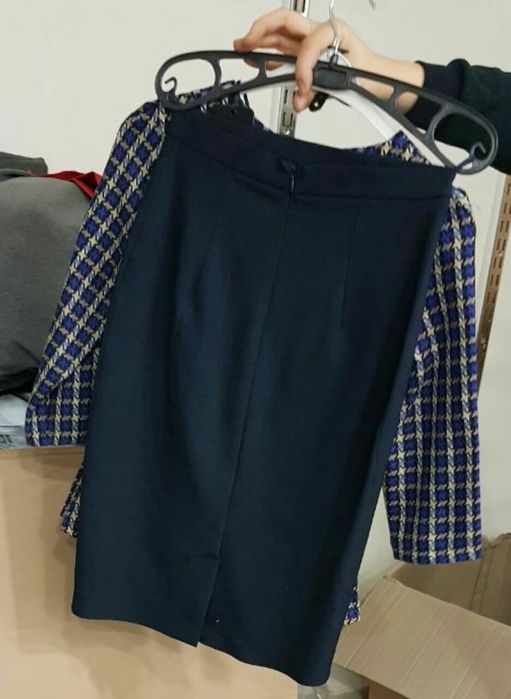 Женская двойка, кофта и юбка