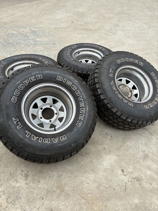 Jante +cauciucuri Discoverer Radial Lt  33 12.5 R15Jeep,Toyota,Patrol