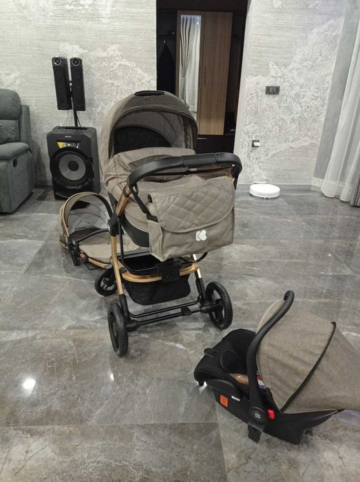 Продавам Детска количка,Детско легло и детско гнездо