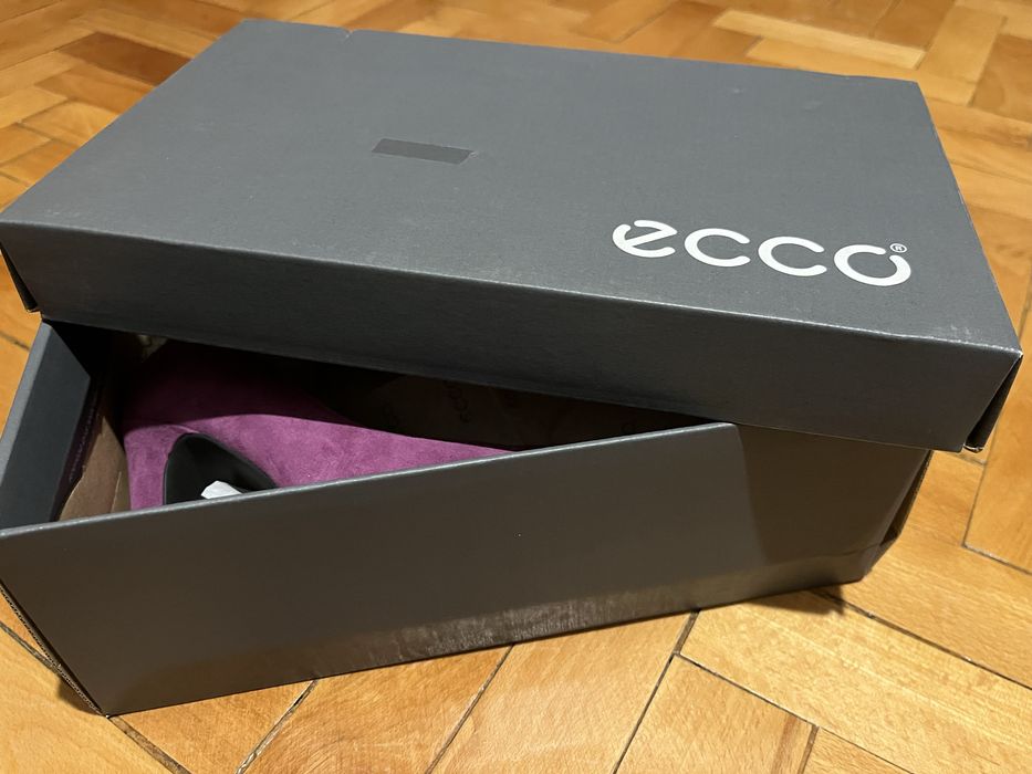 Ecco Pantofi dama piele intoarsa, marime 37