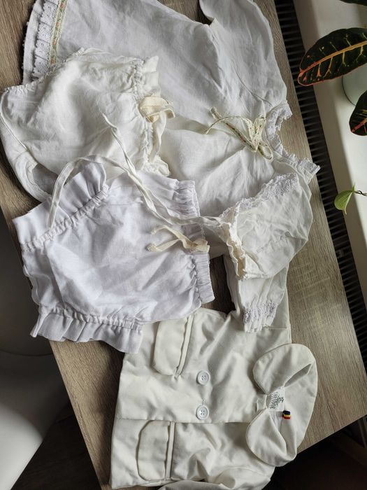 Set botez din 100% in si lana, brand Theodor