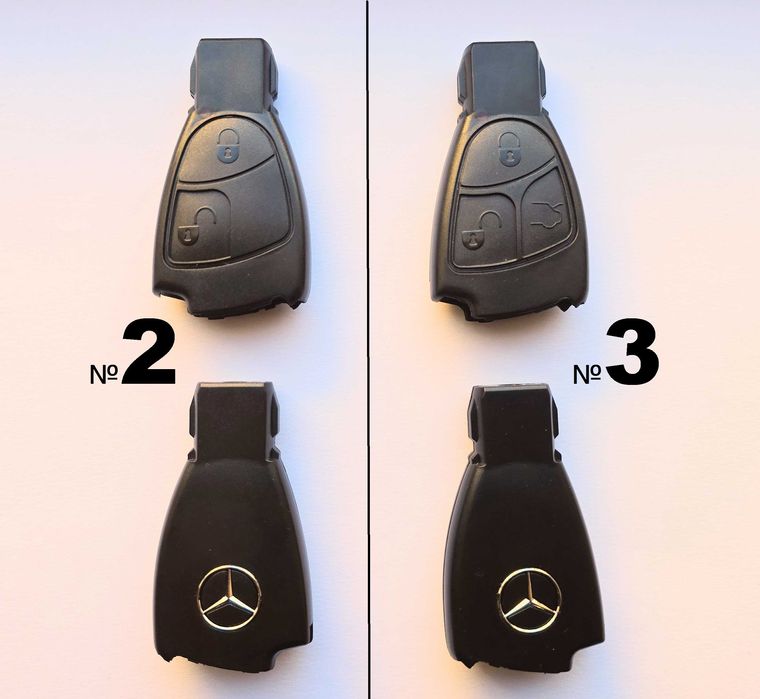 Ключ кутийка дистанционно за Мерцедес Mercedes рибка