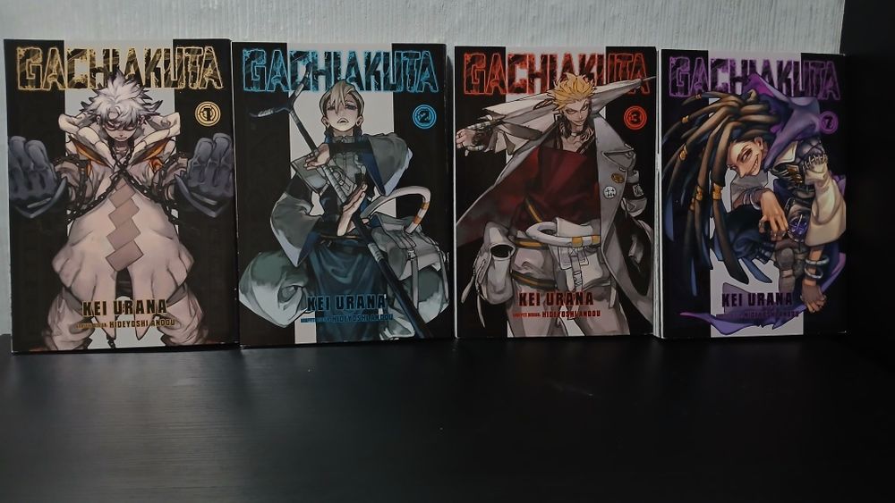 Manga "Gachiakuta" volumes 1, 2, 3, 7