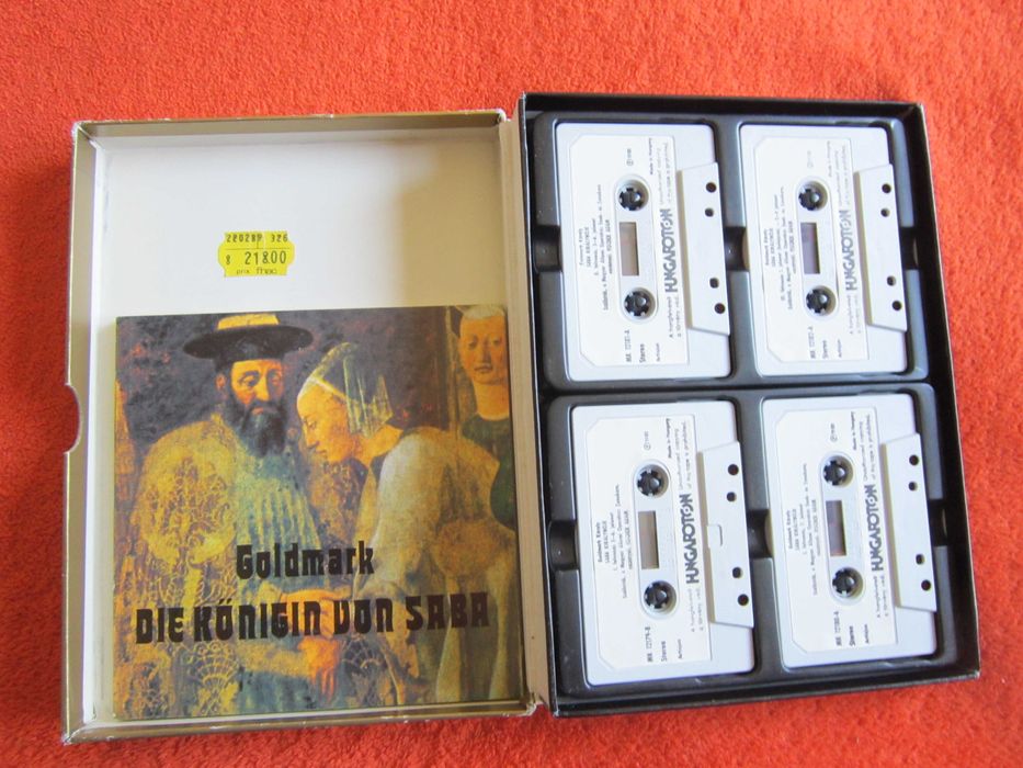 cadou rar Queen of Sheba Karl Goldmark,Adam Fischer casete audio 1980