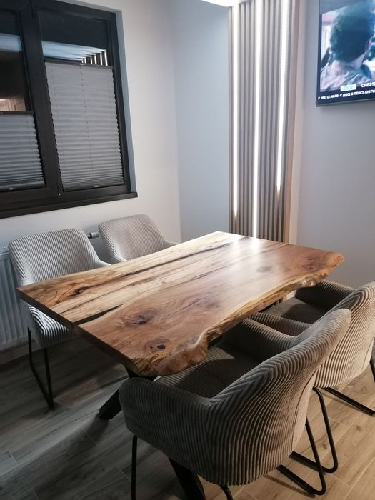 Плот за маса от дъб рустик