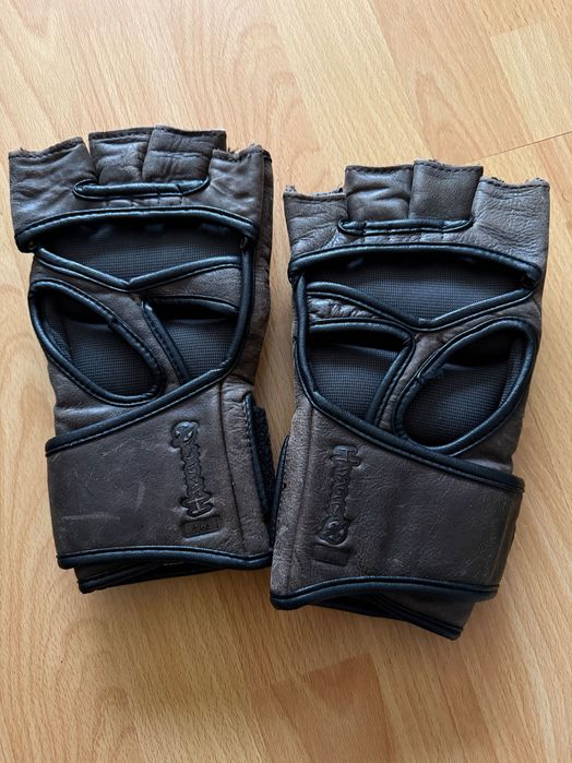 Италианска кожа ММА ръкавици Hayabusa Kanpeki XL-размер