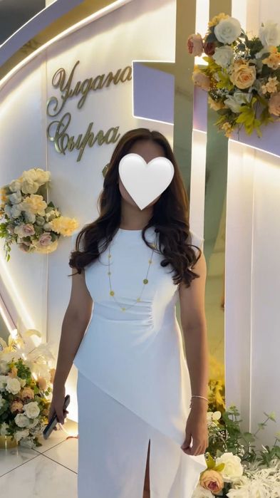 Продается белое платье