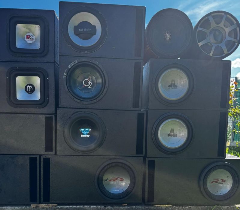 Subwoofer auto. JL Audio, Crunch, Hifonics, Alpine, Infinity