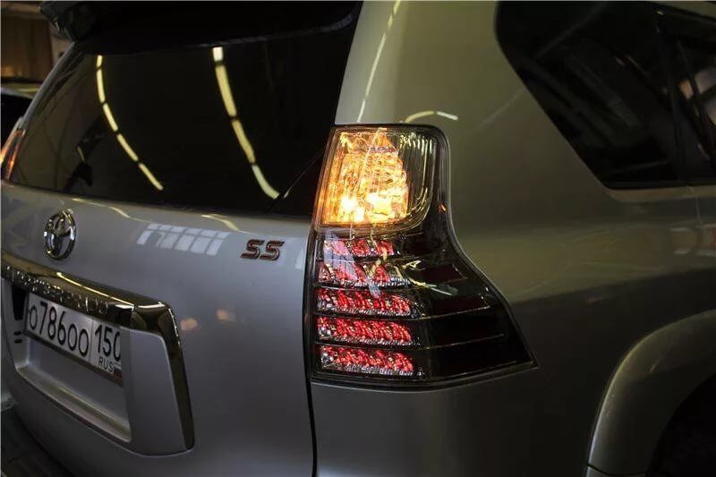Тюнинг фары в стиле Lexus для Toyota Prado 150 -155