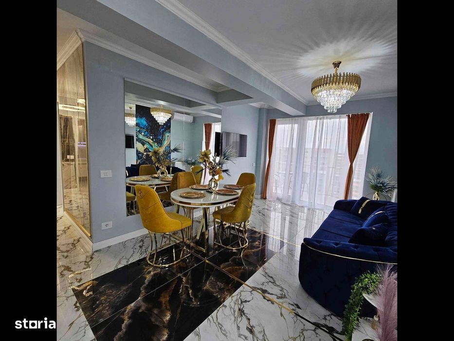 Apartament 3 camere de vanzare/Onestilor/mobilat,utilat